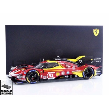 looksmart 18 ferrari 499p hypercar le mans 2024 racing cars le mans