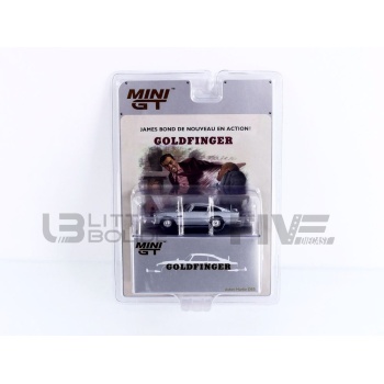 mini gt 64 aston martin db5 goldfinger 007 french blister packaging  1965 road cars coupe