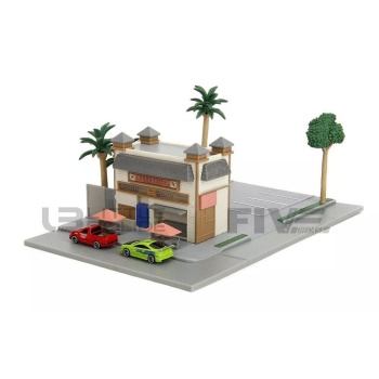 jada toys 87 toyota dom's market & cafe scene supra + f150 movie and music