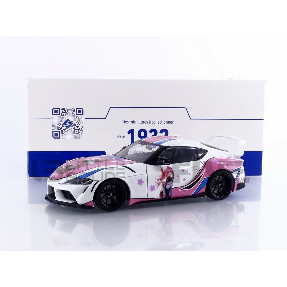 Toyota GR Supra blanche (Solido) 1/18e