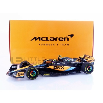 minichamps 18 mclaren mcl60 2nd hungary gp 2023 racing cars formula 1
