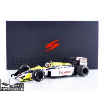 spark 18 williams fw11b winner british gp 1987 racing cars formula 1