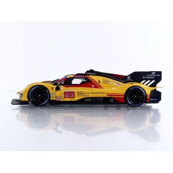 BBURAGO 1/18 - FERRARI 499P 3.0L Turbo V6 - 24h Le Mans 2024 - Little