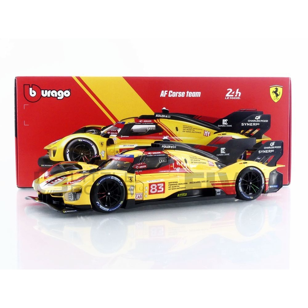 16304-83 – BBURAGO 1/18 - FERRARI 499P 3.0L Turbo V6 - 24h Le Mans