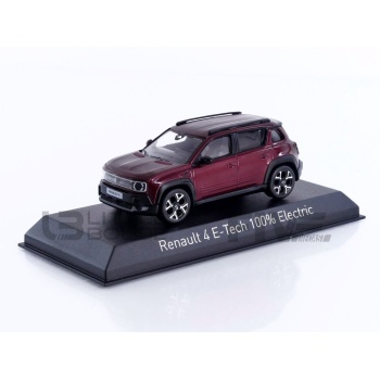 norev 43 renault 4 etech electrique  2025 road cars coupe