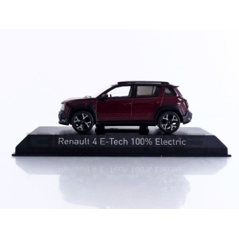 norev 43 renault 4 etech electrique  2025 road cars coupe