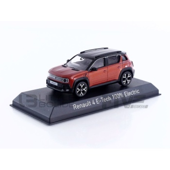 norev 43 renault 4 etech electrique  2025 road cars coupe