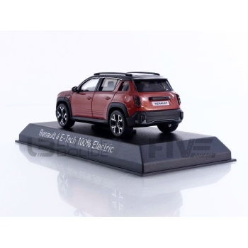 norev 43 renault 4 etech electrique  2025 road cars coupe