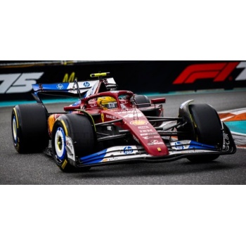 bburago 43 ferrari sf25 miami gp 2025 racing cars formula 1