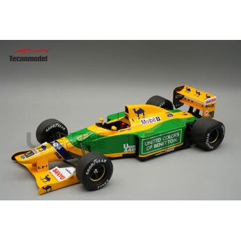 tecnomodel mythos 18 benetton b192 british gp 1992 racing cars formula 1