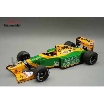 tecnomodel mythos 18 benetton b192 test car barcelona 1992 racing cars formula 1