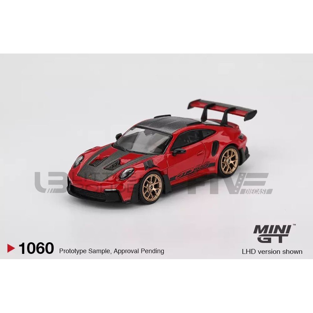 MGT01060-L – MINI GT 1/64 - PORSCHE 911 (992) GT3 RS Weissach