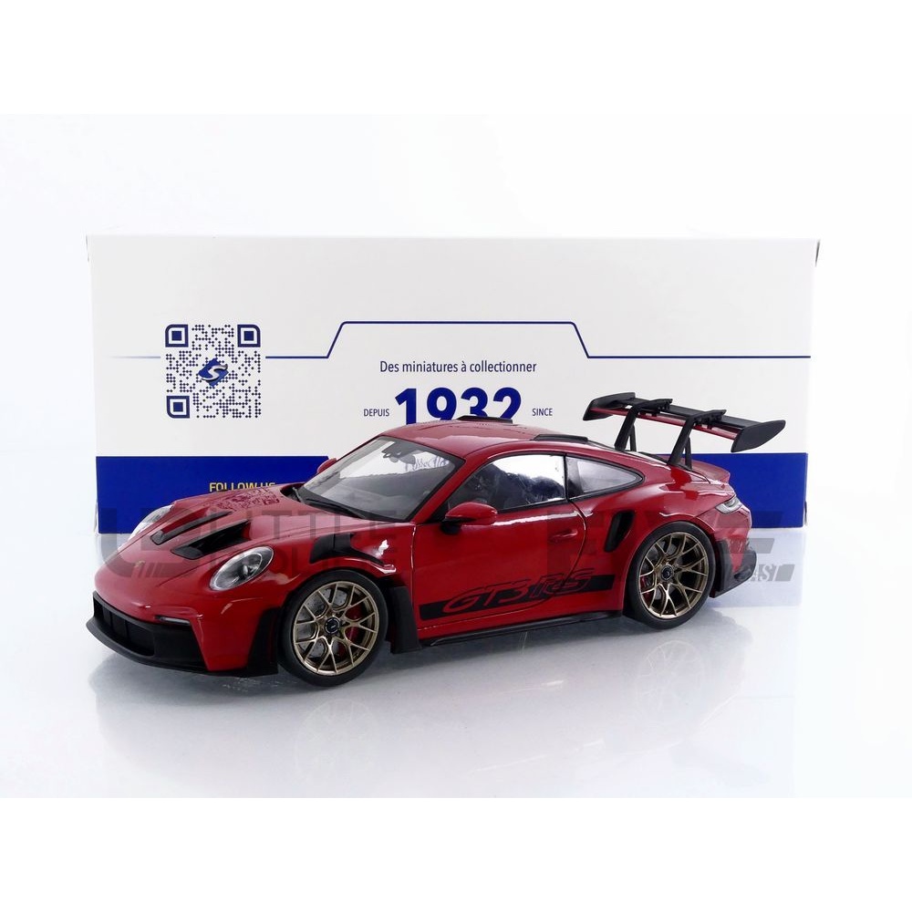 1:18 Porsche 911 GT3 RS 992 Weissach - 2024 - Violet métallisé - SDmodelcartunin