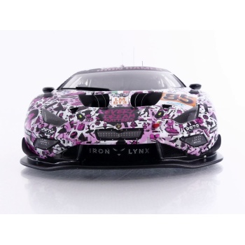 Spark 1/18 Lamborghini Huracan GT3 Evo 2 – Le Mans 2024 #85 DGF Bovy Frey (Réf 18S660)