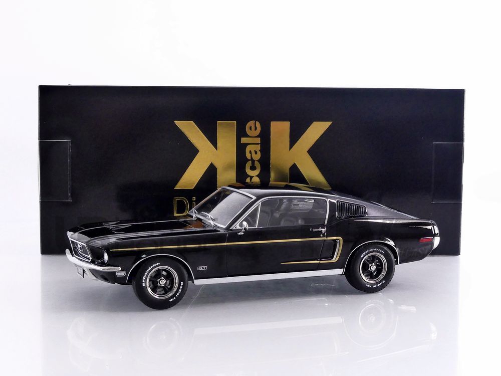 kk scale models 18 ford mustang gt fastback 1968 road cars coupe