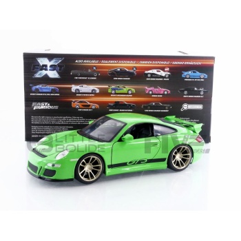 jada toys 24 porsche 911 (997) gt3 fast and furious x 2007 road cars coupe