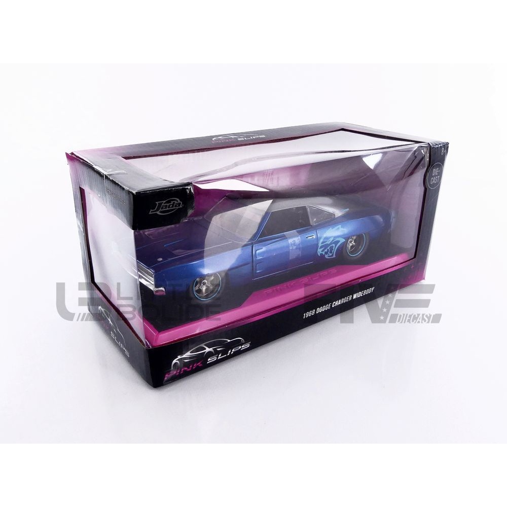 36009BL – JADA TOYS 1/24 - DODGE Charger Widebody - 1968 - Five