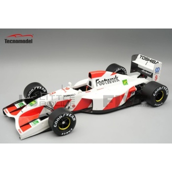 tecnomodel mythos 18 footwork fa13 monaco gp 1992 racing cars formula 1