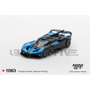 mini gt 64 bugatti bolide presentation 2024 road cars coupe