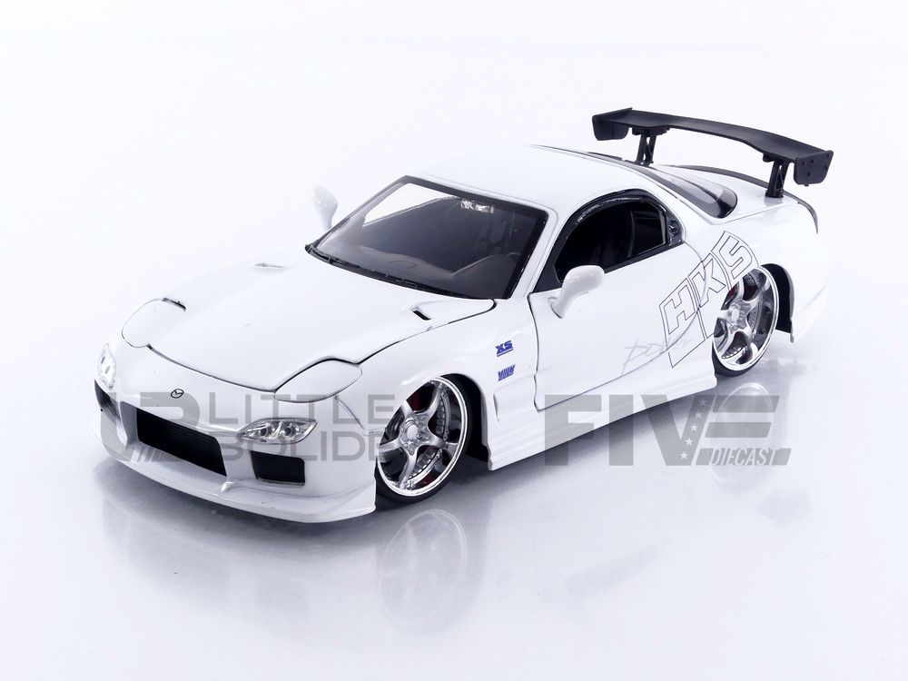 32607 – JADA TOYS 1/24 - MAZDA RX-7 - 1992 - Five Diecast