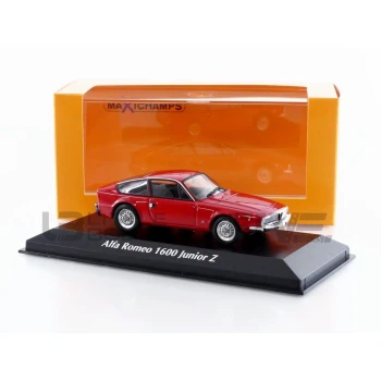 maxichamps 43 alfaromeo 1600 junior z (115)  1972  road cars coupe