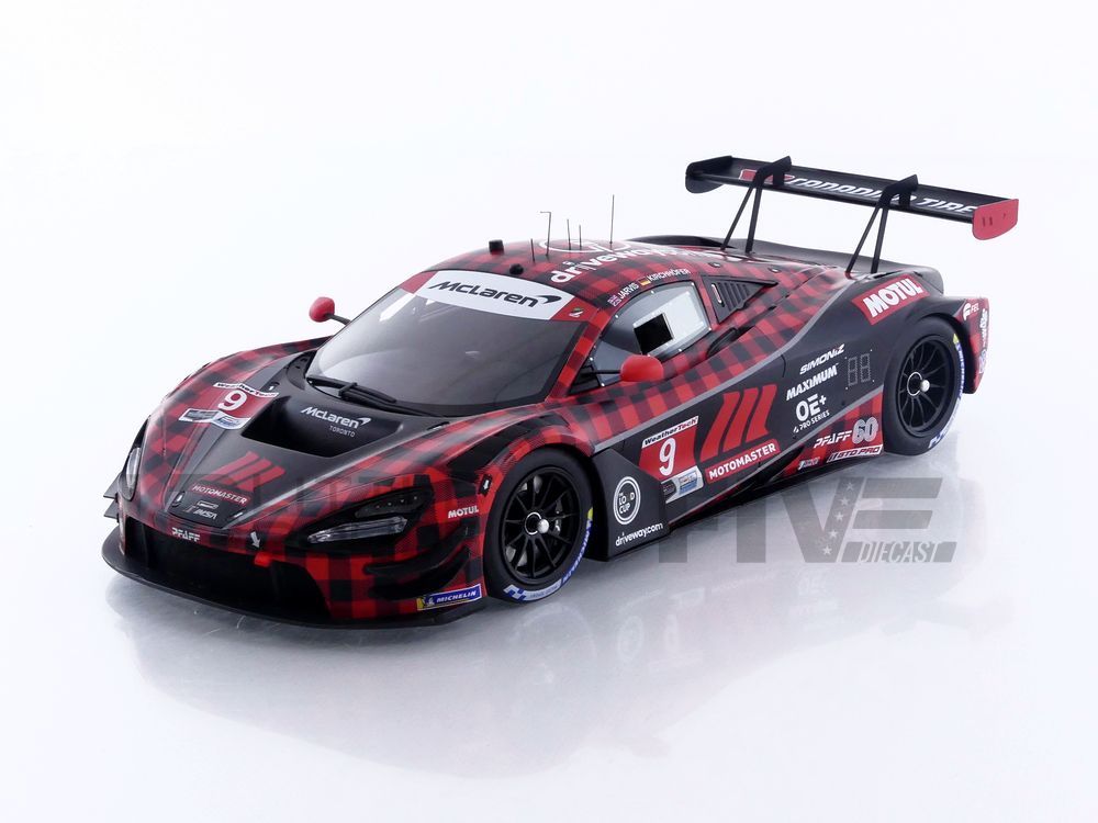 TS0601 – TOP SPEED 1/18 - MCLAREN 720S GT3 Evo - IMSA Chevrolet