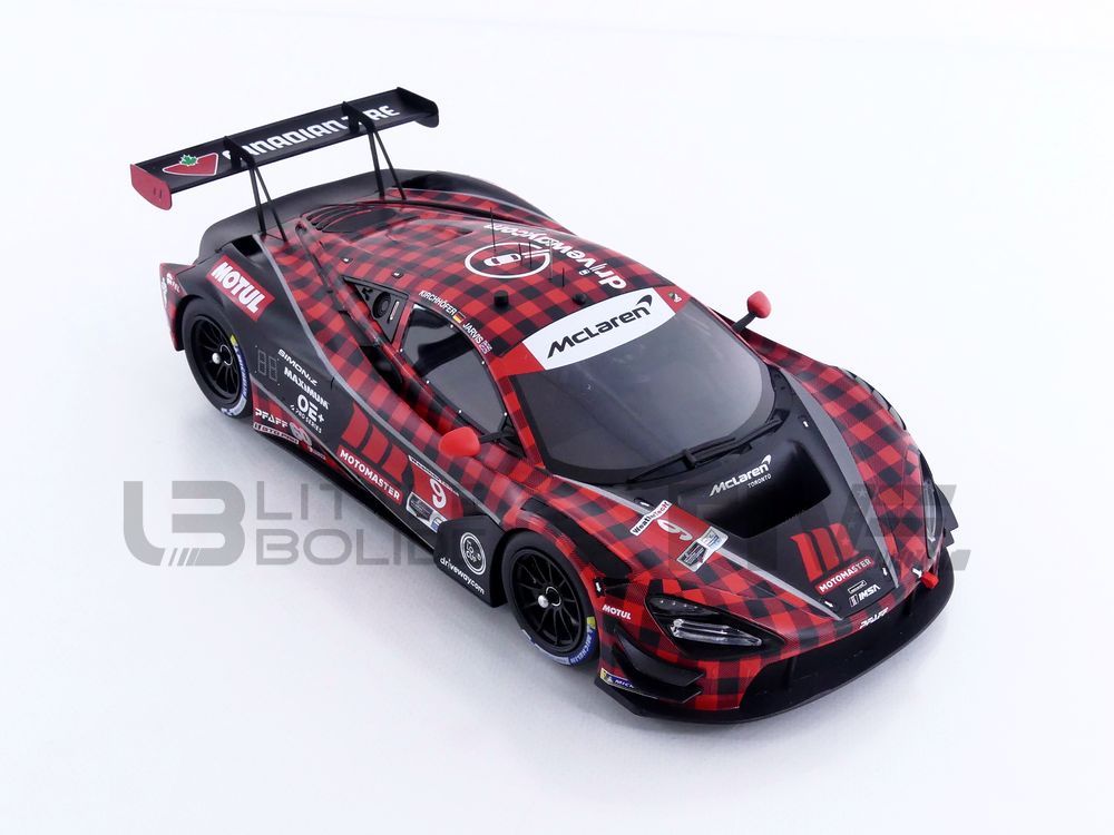McLaren 720S GT3 Evo 2024 IMSA Gp Chevrolet 1:18 TopSpeed - 20 anos! Loja on-line de miniaturas colecionáveis