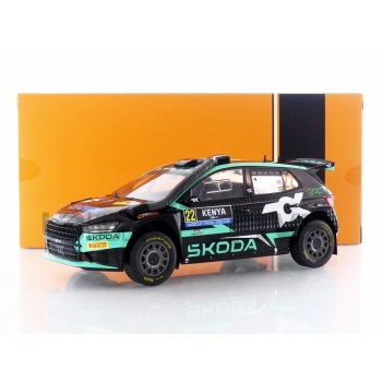 ixo 18 skoda fabia rally2 winner wrc2 safari rally kenya 2024 racing cars rallye