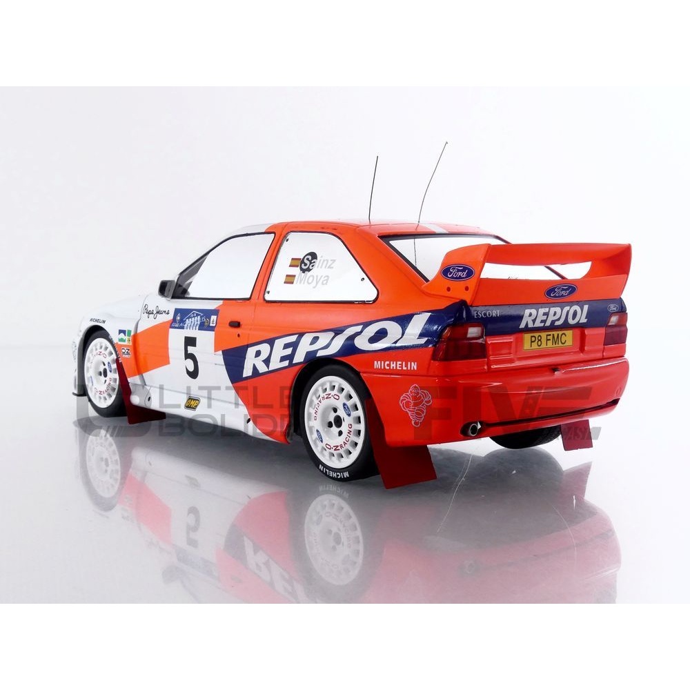 18RMC172A – IXO 1/18 - FORD Escort WRC - Winner Acropolis Rallye