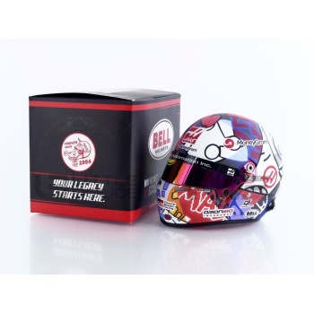 mini helmet 2 casque esteban ocon alpine miami gp 2025 accessories mini helmets