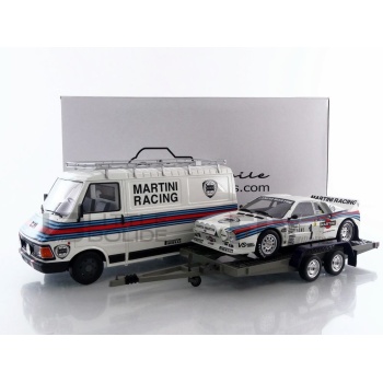 otto mobile 18 fiat pack fiat 242 & lancia 037 gr.b monte carlo 1983 racing cars rallye