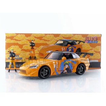 jada toys 24 honda s2000 with naruto figure  2001 movie and music