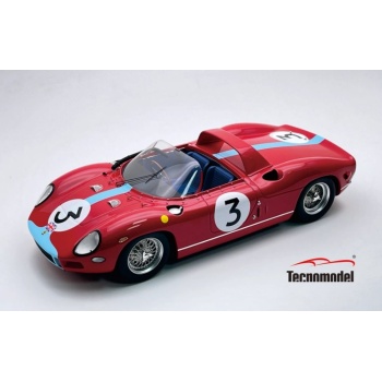 tecnomodel mythos 18 ferrari 330p winner tourist trophy 1964 racing cars racing gt