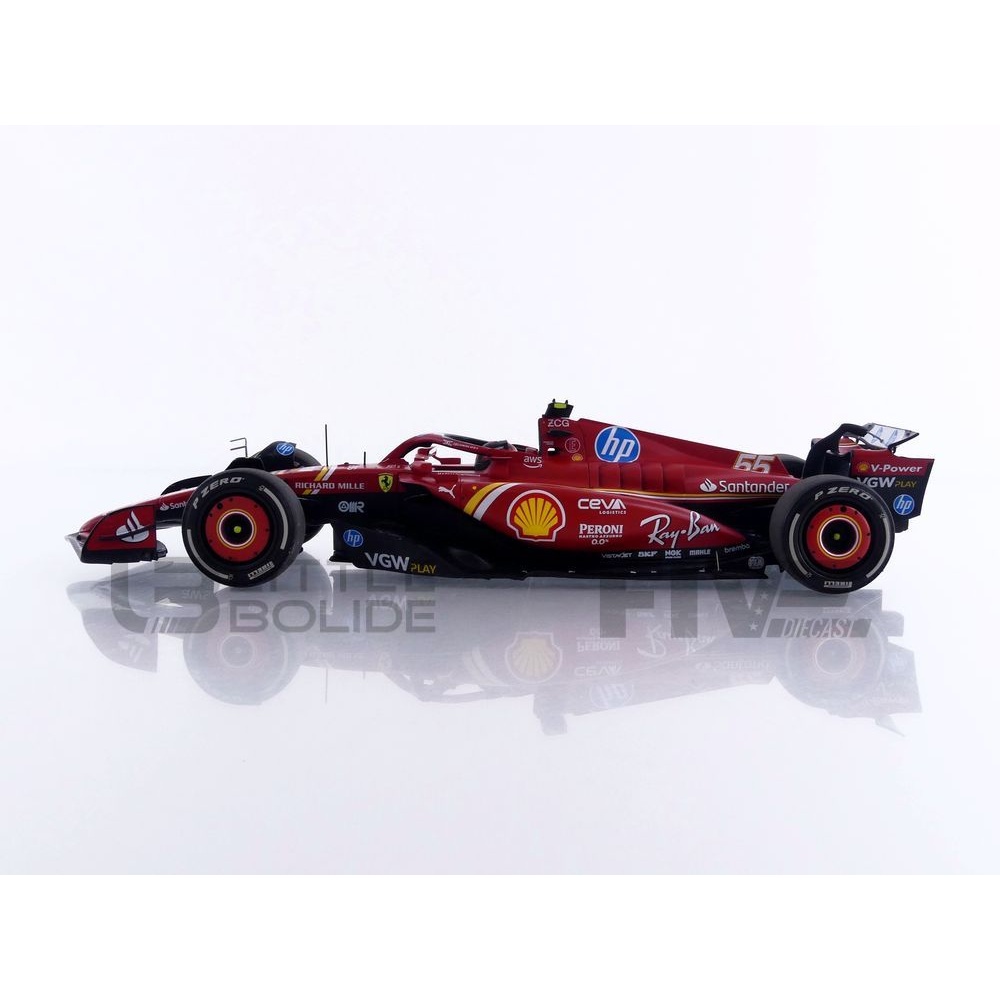 BBR241875 – BBR 1/18 - FERRARI SF-24 - Monaco GP 2024 (C. Sainz