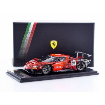 looksmart 43 ferrari 296 gt3 24h spa 2024 racing cars racing gt