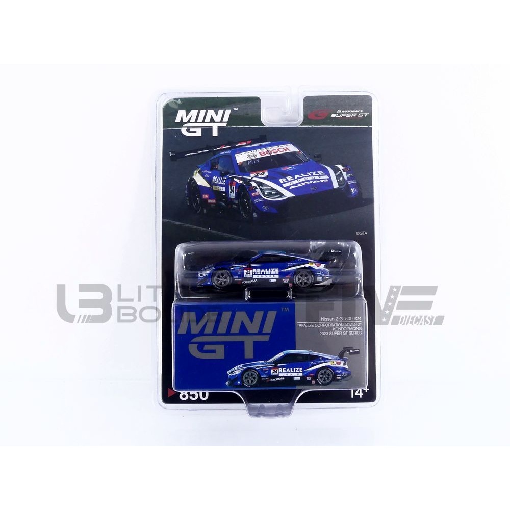 MGT00850-BL – MINI GT 1/64 - NISSAN Z GT500 - Super GT Series 2023