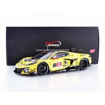 top speed 18 chevrolet corvette z06 gt3.r 24h daytona 2024 racing cars prototypes