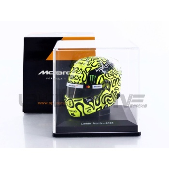 spark 5 casque lando norris f1 season car 2025 accessories mini helmets
