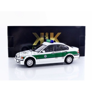 kk scale models 18 bmw serie 3 (e46) german polizei 1999 road cars sedan