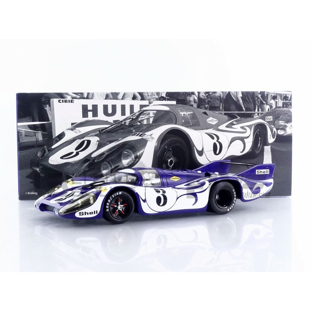 W18034003 – WERK 83 1/18 - PORSCHE 917 Long Tail - Hippie Practice
