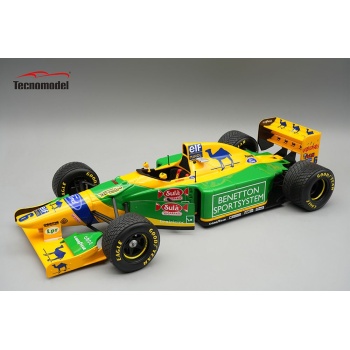 tecnomodel mythos 18 benetton b193b 3rd british gp 1993 racing cars formula 1