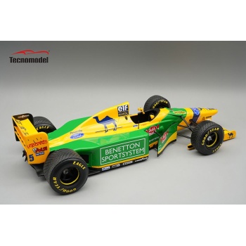 tecnomodel mythos 18 benetton b193b  british gp 1993 racing cars formula 1
