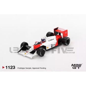 mini gt 64 mclaren mp4/4 2nd japanese gp 1988 racing cars formula 1