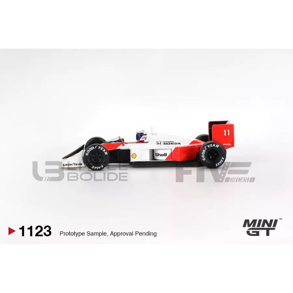 MGT01123-L – MINI GT 1/64 - MCLAREN MP4/4 - 2nd Japanese GP 1988