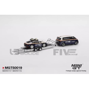 MGTS0019 – MINI GT 1/64 - VOLKSWAGEN ID Buzz + Porsche 911 Dakar MGTS0019 – MINI GT 1/64 - VOLKSWAGEN ID Buzz + Porsche 911 Dakar