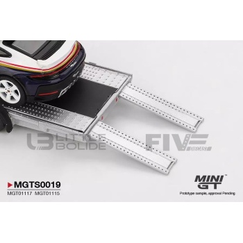 MGTS0019 – MINI GT 1/64 - VOLKSWAGEN ID Buzz + Porsche 911 Dakar