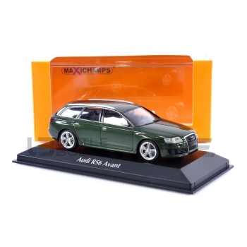 maxichamps 43 audi rs6 avant 2007 road cars coupe