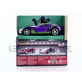 jada toys 32 chevrolet corvette joker 2007 movie and music