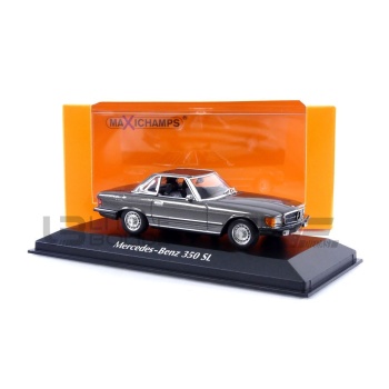 maxichamps 43 mercedesbenz 350 sl cabriolet 1974 road cars convertible