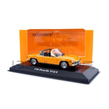 maxichamps 43 volkswagen porsche 914/4 1972 road cars convertible